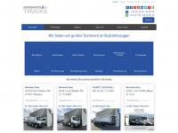 margaritis-trucks.de Webseite Vorschau