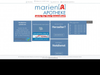 marien-apotheke.eu Webseite Vorschau