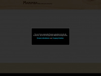marimba-musikinstrumente.de Webseite Vorschau