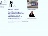 marion-tillmann.de Webseite Vorschau