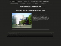 martinmetall.de Webseite Vorschau