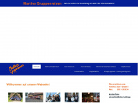 martinsgruppenreisen.de Webseite Vorschau