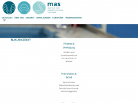 mas-training.de Webseite Vorschau