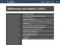 haddak.de Webseite Vorschau