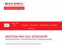 maxgoll.de Webseite Vorschau
