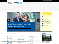 itmc.rwth-aachen.de Webseite Vorschau