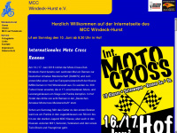 mcc-windeck-hurst.de Webseite Vorschau