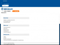 mecalux.de Webseite Vorschau