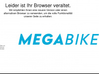 megabike.de Webseite Vorschau