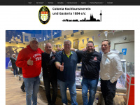 colonia-kochkunstverein.de Webseite Vorschau