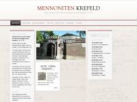 mennoniten-kr.de Webseite Vorschau