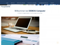 demoscomputer.de Webseite Vorschau