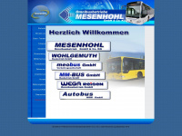 mesenhohl-bus.de Webseite Vorschau