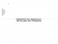 metallbau-eichwald.de Webseite Vorschau