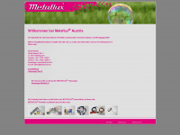 metaflux.at Webseite Vorschau