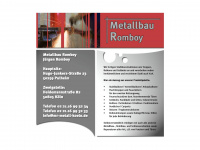 metallbau-koeln.de Webseite Vorschau