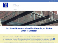 metallbau-kirstein.de Webseite Vorschau
