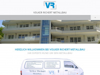 metallbau-richert.de Webseite Vorschau