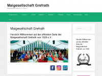 mg-grefrath.de Webseite Vorschau