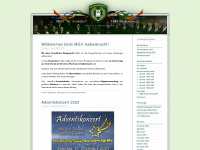 mgv-halberbracht.de Webseite Vorschau