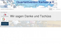 quartettverein-karken.de Webseite Vorschau