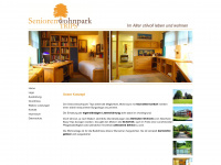 seniorenwohnpark-trips.de Webseite Vorschau