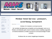 mhs-minibar.de Webseite Vorschau
