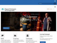 homeopata.hu Webseite Vorschau