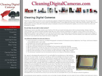 cleaningdigitalcameras.com Webseite Vorschau