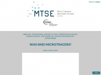 microtracer.de Webseite Vorschau