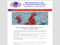 mikrobiologisches-labor.de Webseite Vorschau