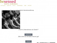 besensed.de Webseite Vorschau