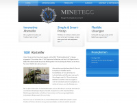 minetecc.de Webseite Vorschau