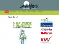 marktplatz-haldern.de Webseite Vorschau