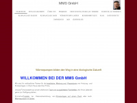 mms-gmbh.biz Webseite Vorschau