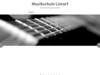 musikschule-lintorf.de Webseite Vorschau