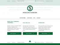 modellbau-schneider.com Webseite Vorschau