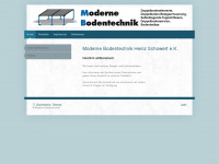 moderne-bodentechnik.de Webseite Vorschau
