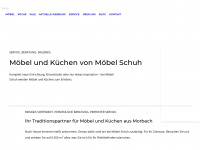 moebel-schuh.de Webseite Vorschau