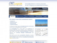 cnc-logistik.de Webseite Vorschau