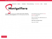 montgolfiera.de Webseite Vorschau