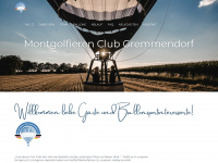 montgolfierenclub.de Webseite Vorschau