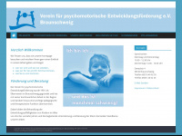 psychomotorik.org Webseite Vorschau