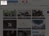 motorrad-kroeber.de Webseite Vorschau