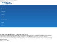 prisma-werbung.info Webseite Vorschau
