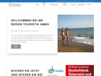 mr-reisen.com Webseite Vorschau