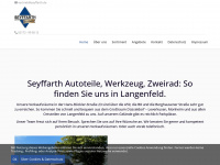 seyffarth.de Webseite Vorschau