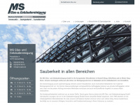 ms-glas.de Webseite Vorschau