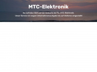 mtc-elektronik.de Webseite Vorschau
