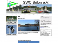 swc-brilon.de Webseite Vorschau